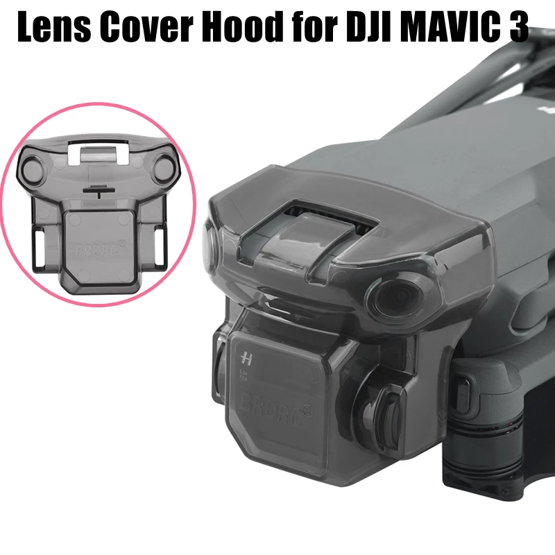 Capa de lente para dji mavic 3 drone lente tampa capa protetor cardan câmera guarda anti-reflexo escudo para dji mavic 3 acessórios