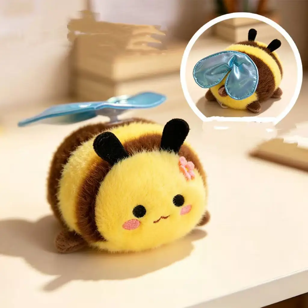 The Latest Cable Flapping Wings Will Sway The Little Bee Kawaii Stuffed Plush Toy Figurine doll cartoon Anime Cute Holiday Gift