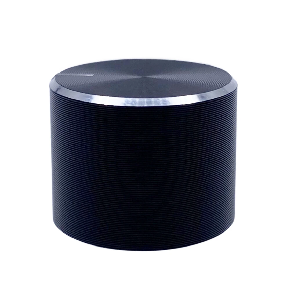 17*13mm  Aluminum Alloy Potentiometer Knob  Encoder Volume Control Audio Knob for 6mm Shaft Hole ( Knurled Shaft Dia/D-axis)