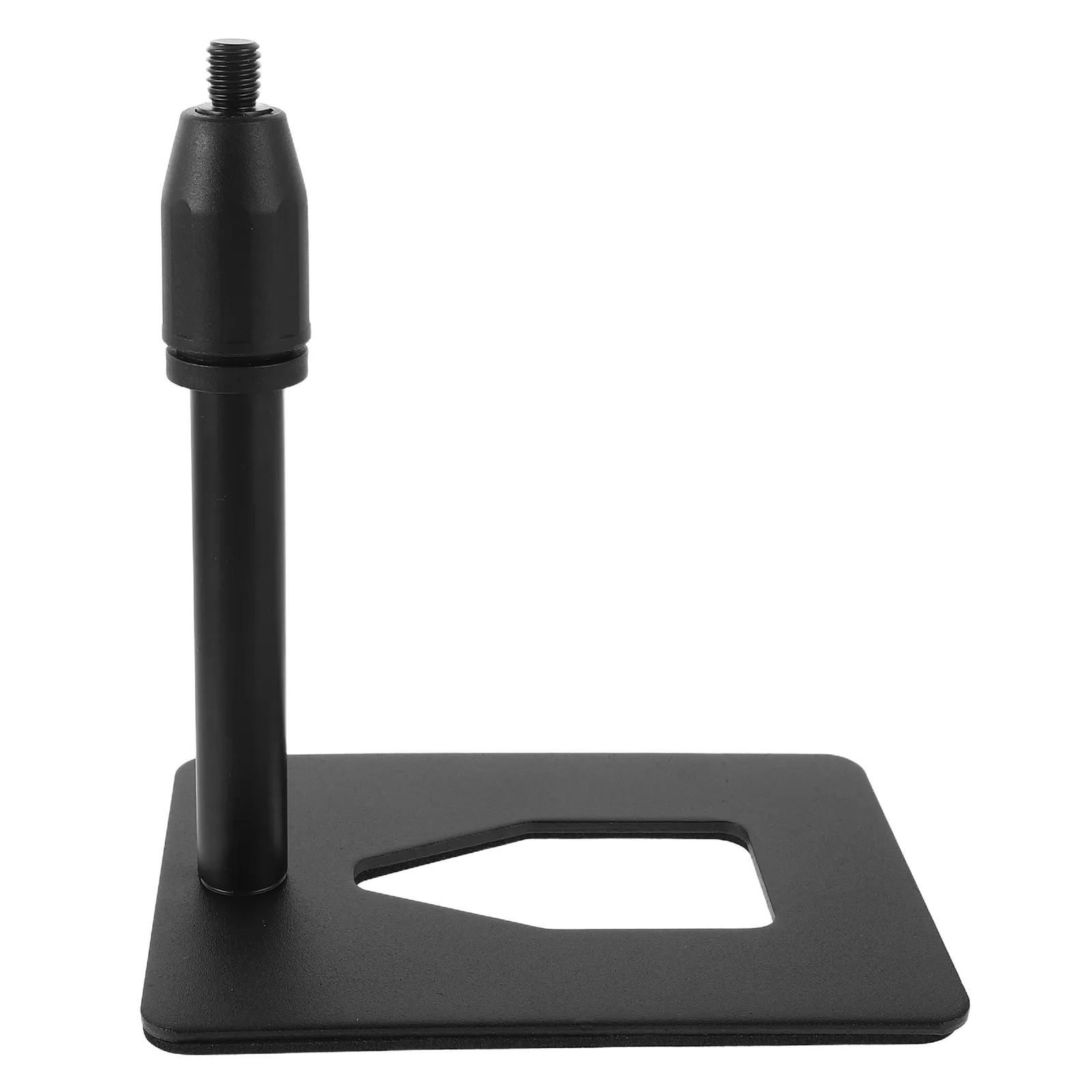 Tabletop Mic Stand With Metal Base Universal Microphone Holder Portable Microphones Stand For Singing And Gaming