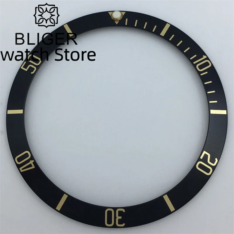 BLIGER 39,5 milímetros x 32,8 milímetros alumínio moldura se encaixa 41 milímetros caso