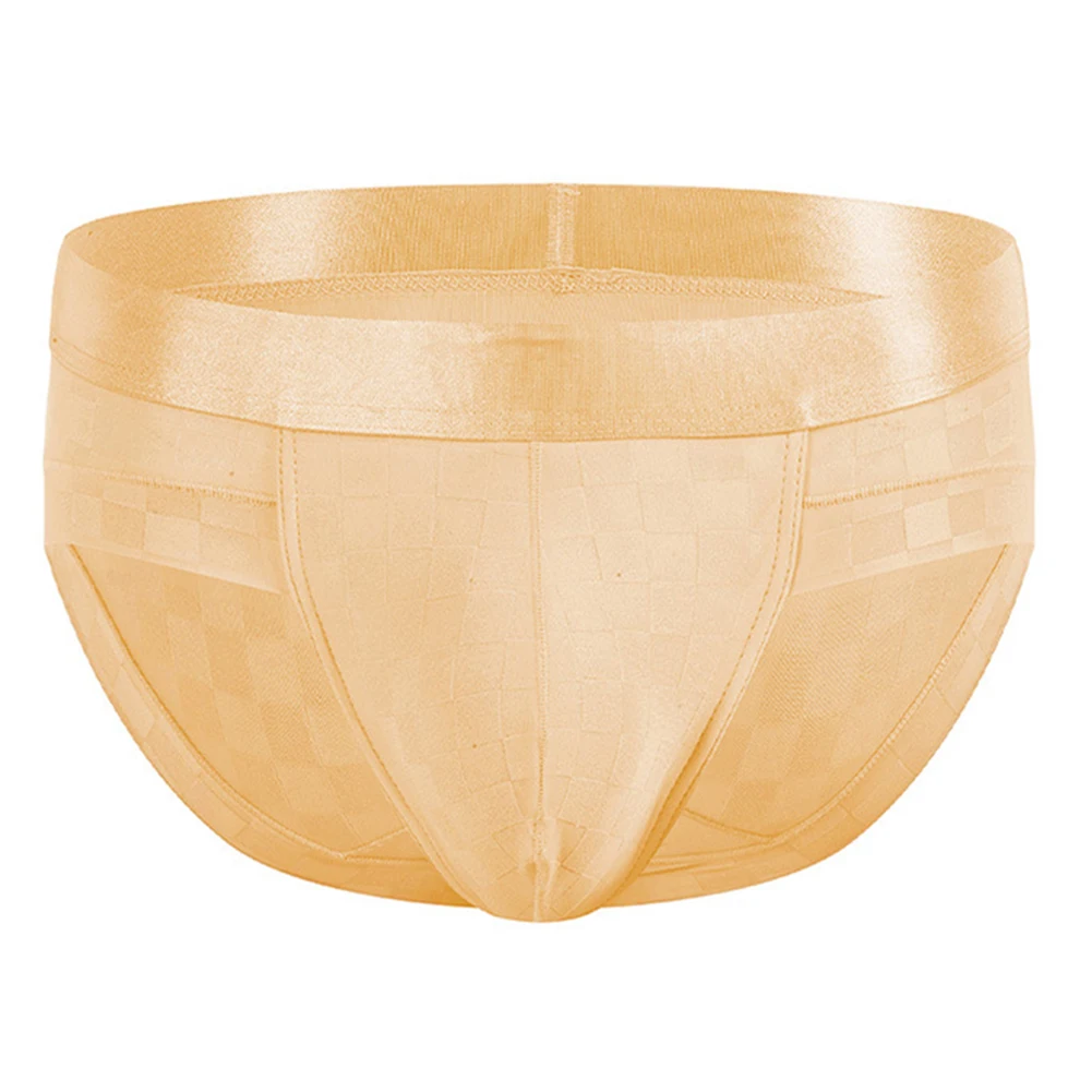 

Men Briefs Breathable 3D Pouch Lightweight Men's Bikini Underwear Soft Sheer Comfort Quick Drying Stretchy Triangle For Summer