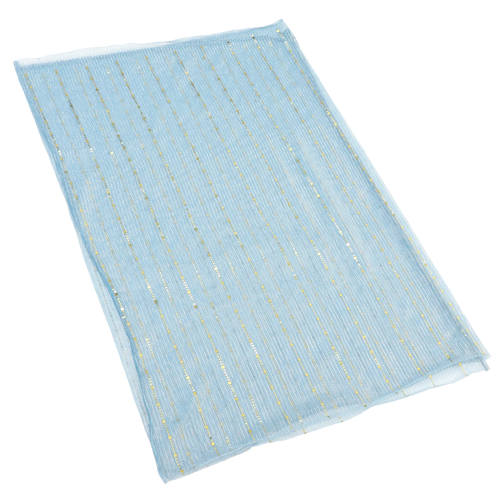

Glitter Striped Lightweight Women Collar Scarf Sheer Hijab Shawl Long Evening Wrap Beach Towel Foldable Travel Accessory Casual
