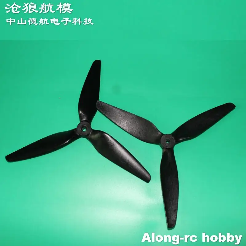 2 Pairs 3 Blades CW CCW 8inch 8045 8*4.5*3 Propeller for RC Plane Airplane Aircraft DIY Models G-44 Waterplane  Spare Part