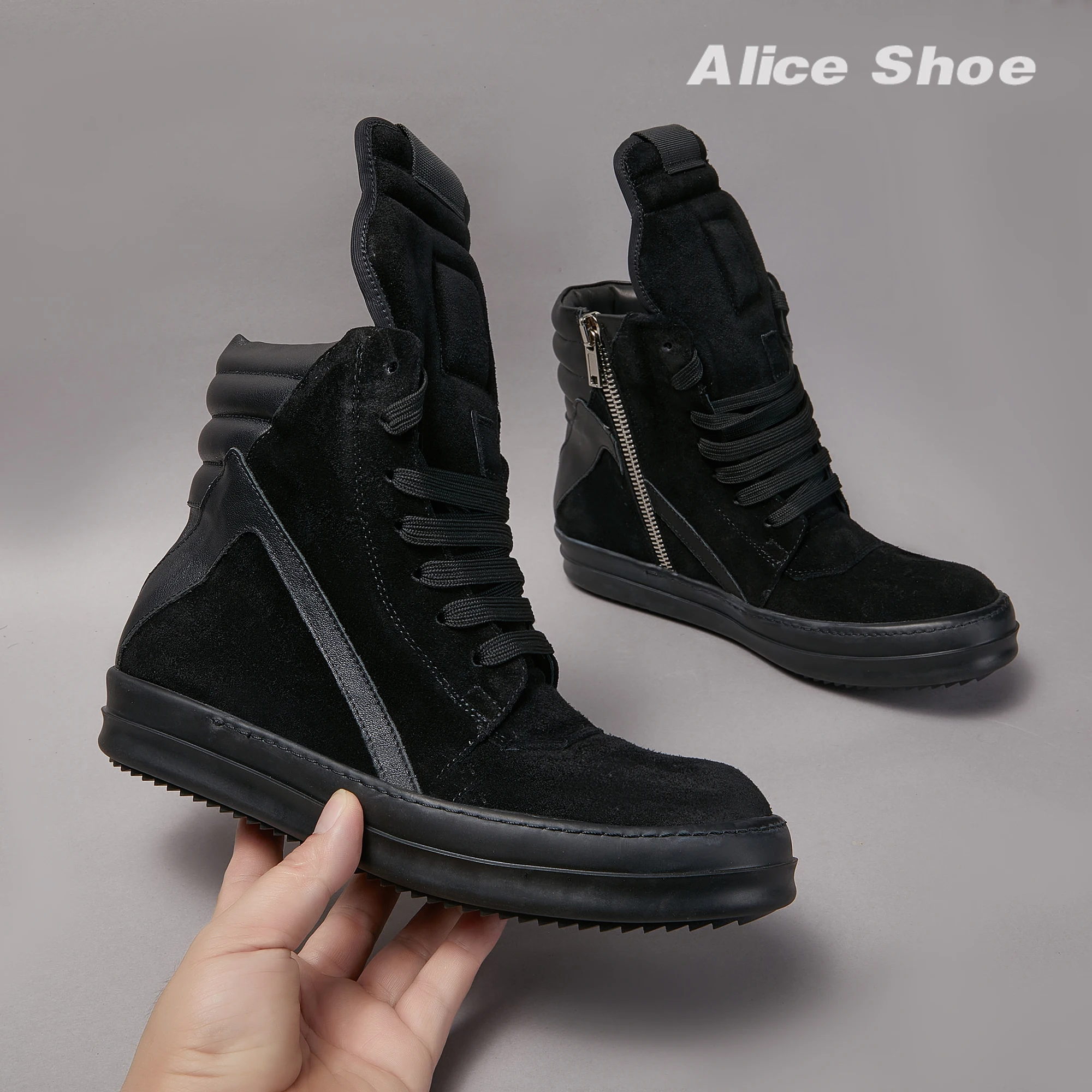 Brand Designer Black Suede Men - Men Shoes Brands ulasan dan harga