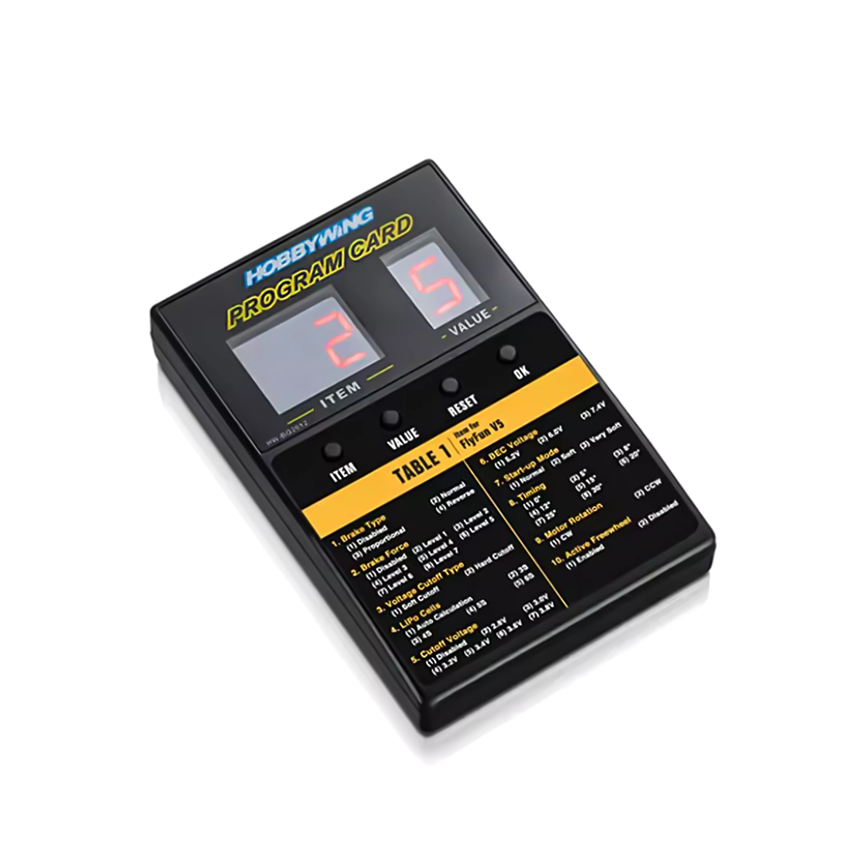 Picture 4: Brushless ESC BEC Speed Controller With Reverse Break Program Card