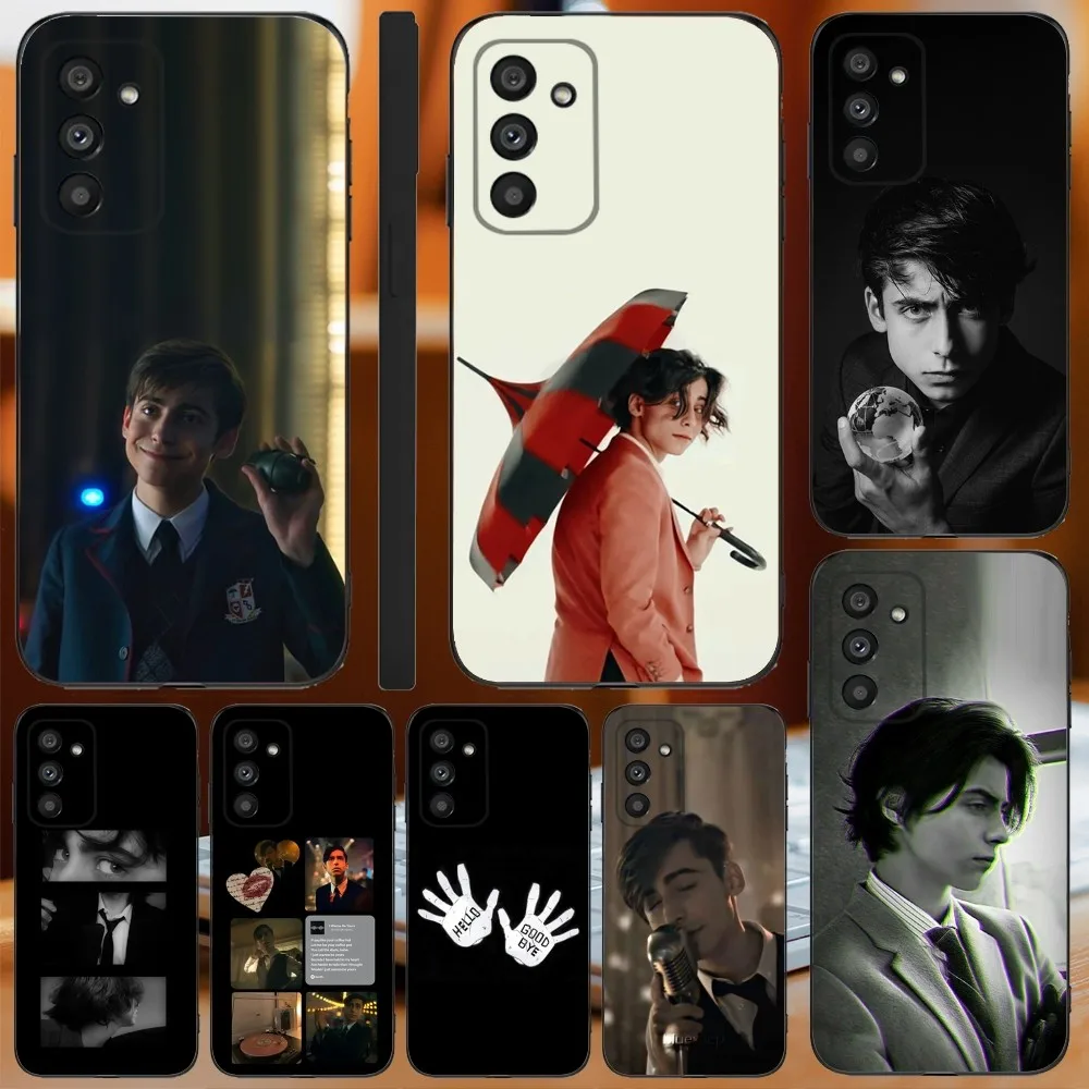 Actor Aidan Gallagher-es Phone Case For Samsung Galaxy A13,A21s,A22,A31,A32,A52,A53,A71,A80,A91 Soft Black Cover