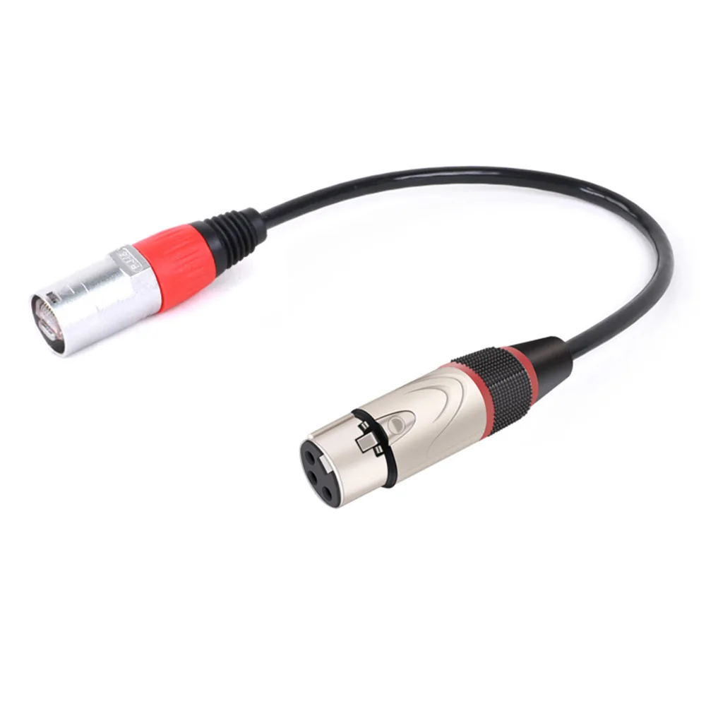 3Poles XLR Female to UTP RJ45 8P8C CAT5/5E Network Connector Indoor&Outdoor Ethernet Extension Cable for Stage Recording Studio