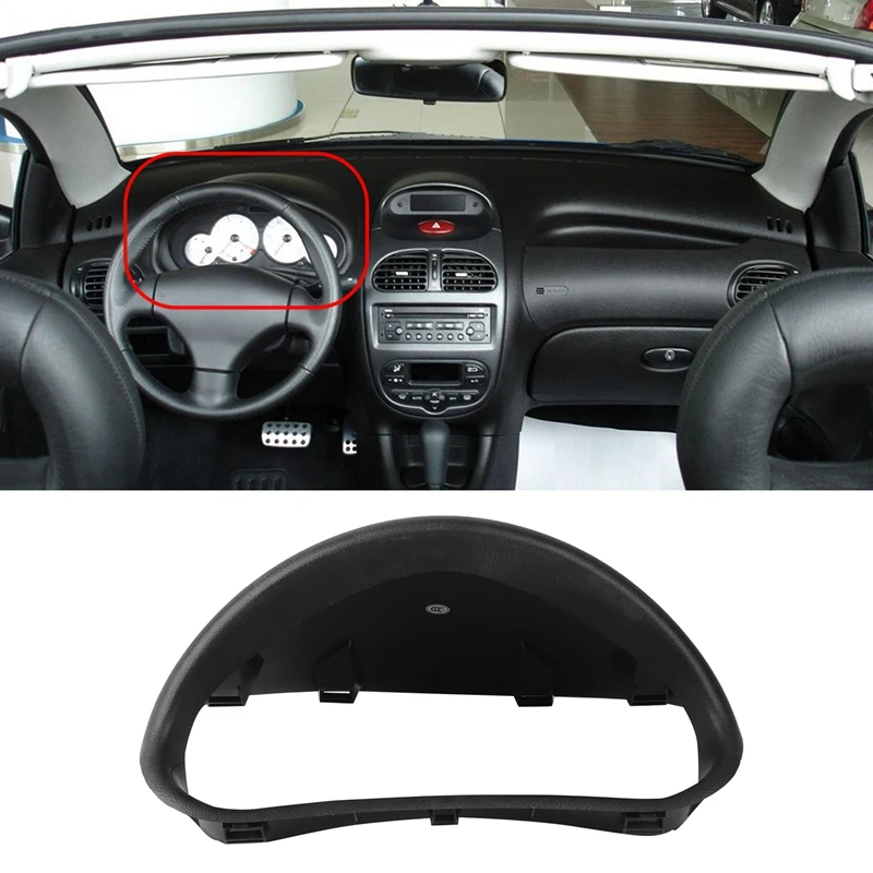 Car Combination Meter Sunshade Sun Visor Outer Cover Frame For Peugeot 206 Citroen C2 8209K8