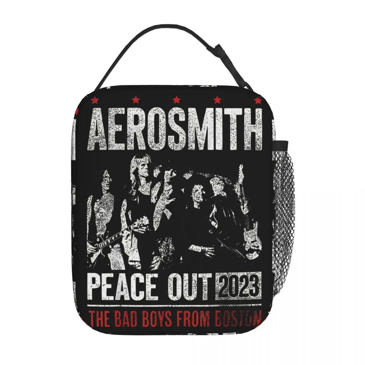 

Ланч-бокс Aerosmith The Bad Boys рок-группы Merch Ланч-бокс INS модный термоохладитель Bento-бокс для офиса