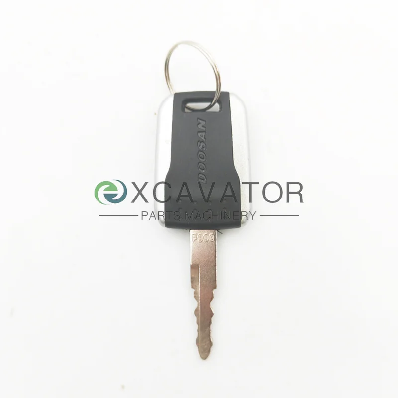 1 PCS F900 Key For Deawoo Doosan Bobcat Terex Excavator Heavy Equipment Ignition Start Switch Door Lock Fit E80