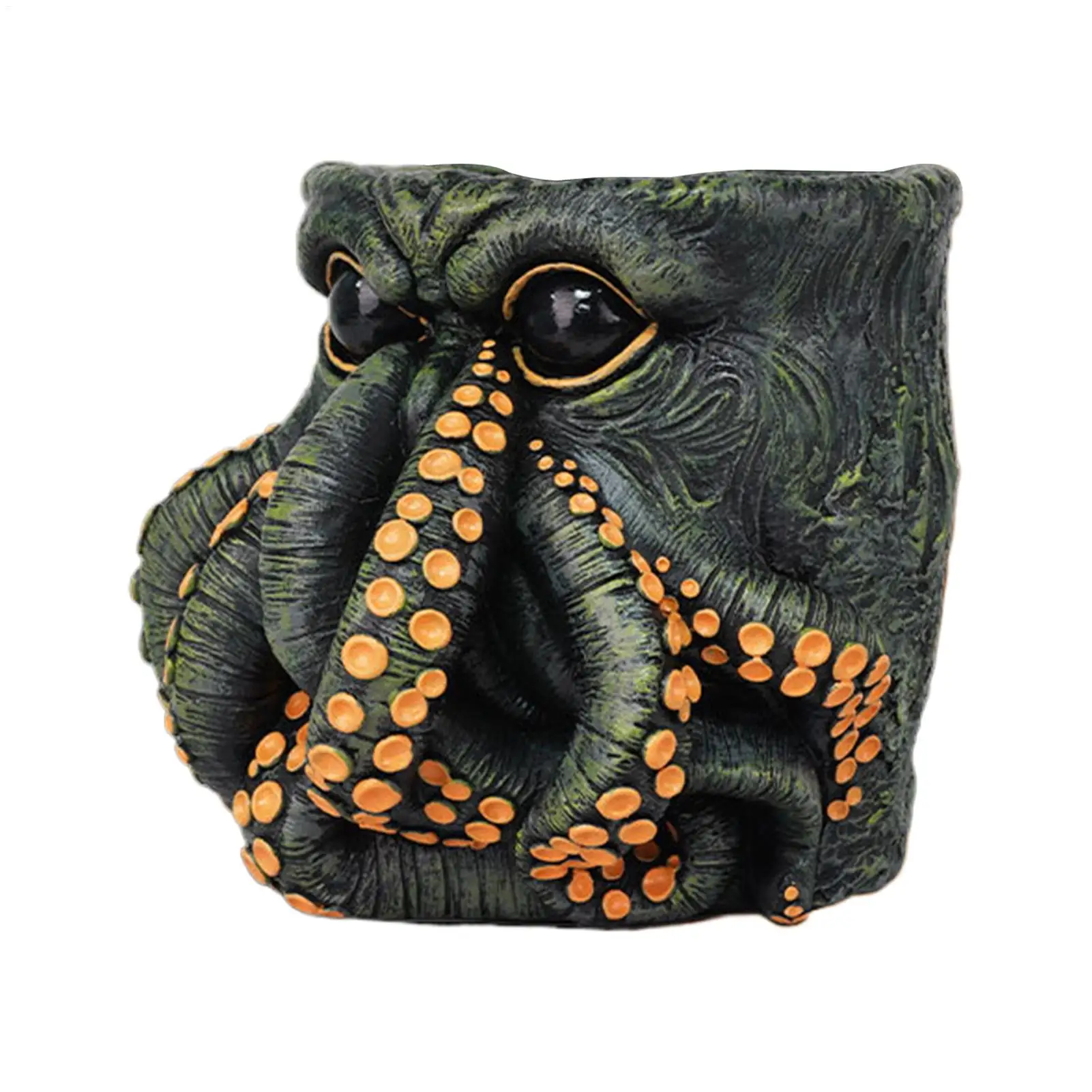 

Горшки для цветов Ктулху, садовый цветочный горшок, статуэтки осьминога, садовый декор, декоративные садовые аксессуары в горшках для