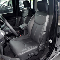 Suitable for Custom Faux NAPPA  Leather Car Seat Covers for Jeep Wrangler Unlimited JK 4 Doors 2013-2018 Full Set Accessory