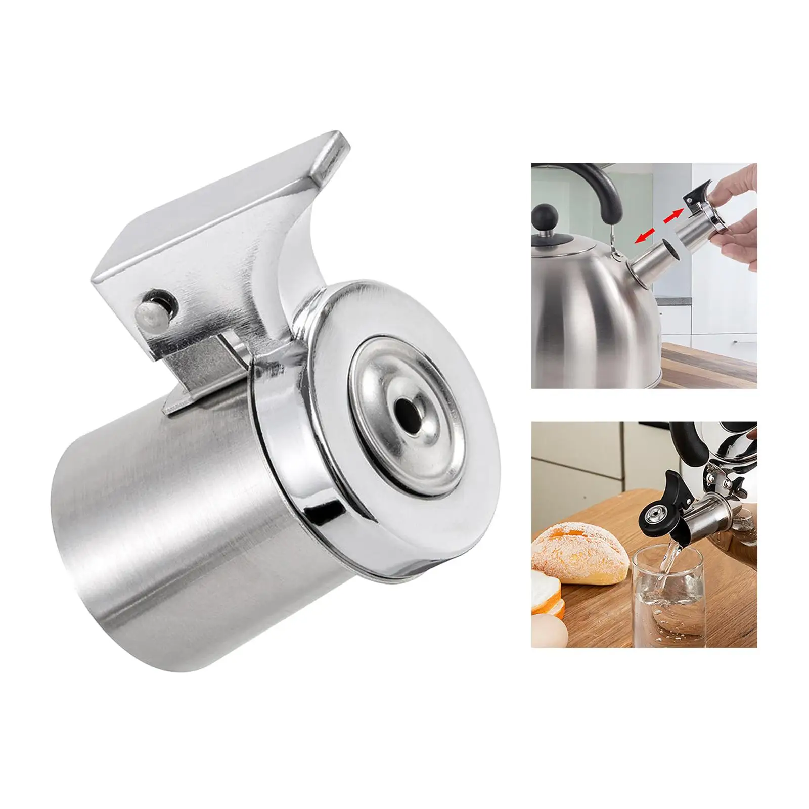 

Сменная насадка-свисток для чайника, сменная крышка-свисток для чайника с насадкой для кипячения воды