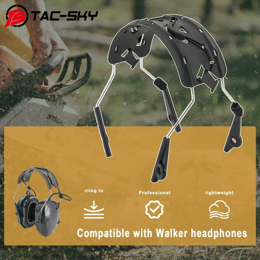 Tactical Headphones New headband 3.0, detachable and replaceable, compatible with Walker’s Razor hearing protection earmuffs