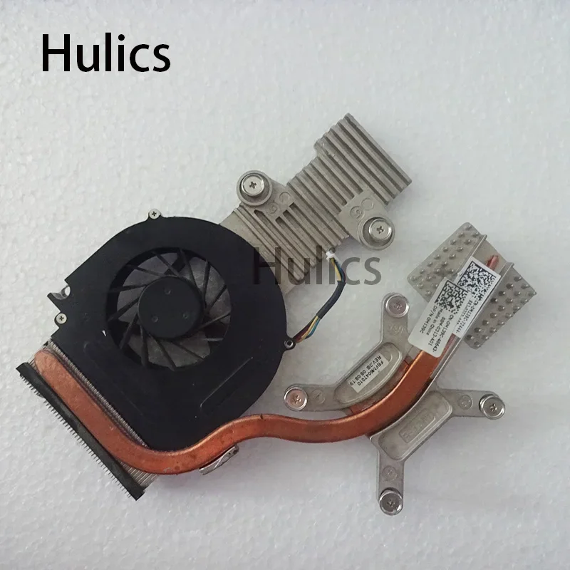 Hulics Used For Dell Studio 1535 1537 0M139C DFS541305MH0T F7B1 M139C DC5V 0.5A 4Wire 4Pin Heatsink Cooling Fan