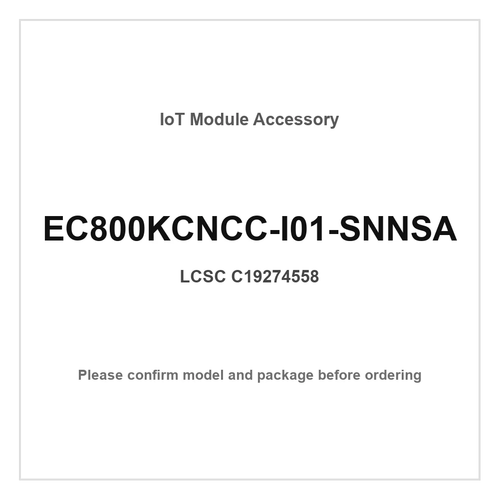 3pcs EC800KCNCC-I01-SNNSA SMD 17.7x15.8mm LTE I2C UART SPI USB ADC Cellular LTE Wireless Communication Module