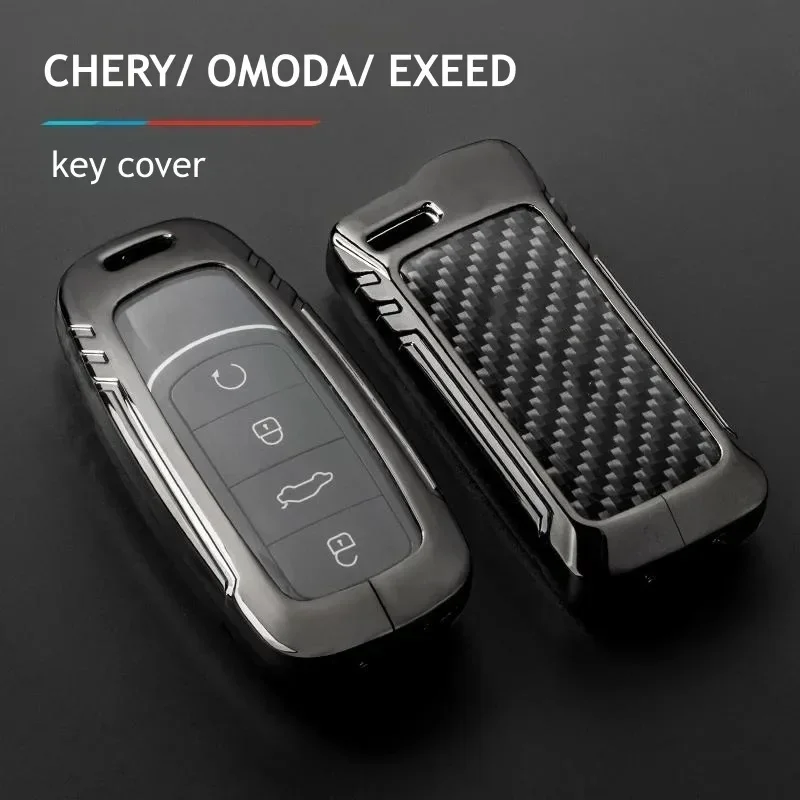 

For Chery Tiggo 8 Car Key Cover for Chery Tiggo7 OMODA EXEED New 5 Plus 7pro Accessories Car-Styling Keychain Protect Set Holder