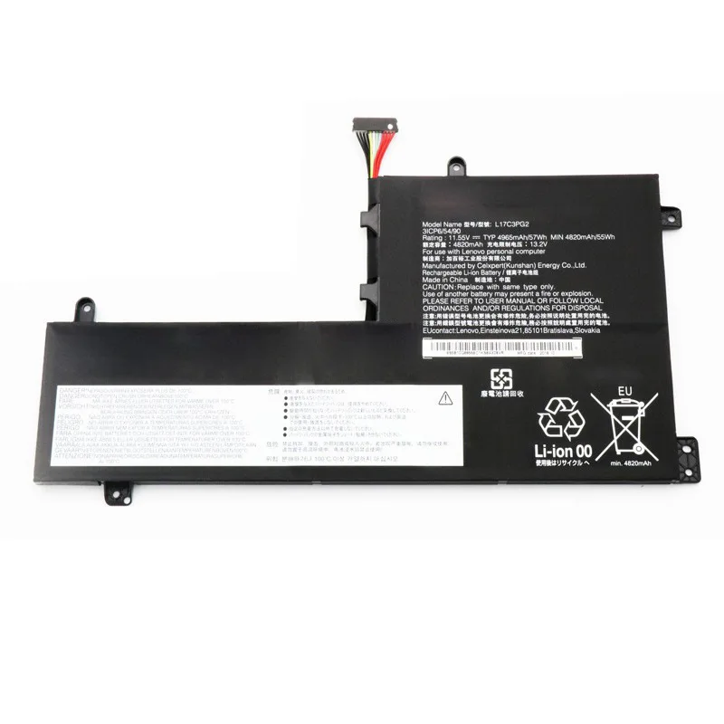تنطبق على بطارية الكمبيوتر المحمول Lenovo Savior Y7000P Y530 Y730 L17C3PG2 5B10S56966 11.55V 4820mAh