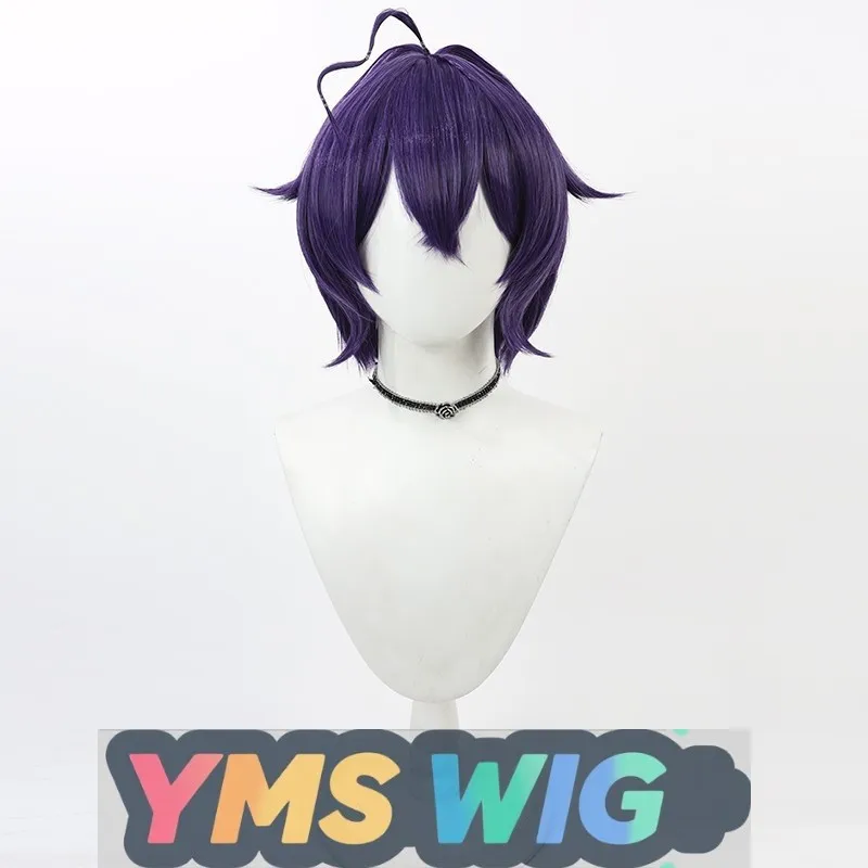 【YMS WIG】Longing To Become A Magical Girl Hinata Kanzaki Cosplay Perücke Hinata Yu Tian Na Deep Purple