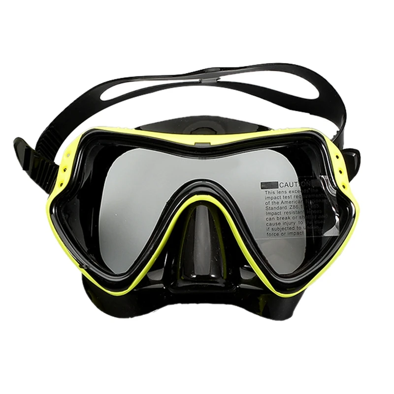 

Professional Scuba Diving Mask Snorkeling Set Silicone Anti-Fog Goggles Glasses Swimming Pool Equipment