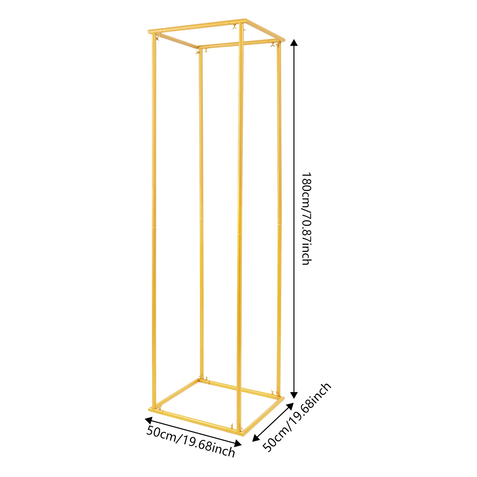 Flower Stand, Flower Display Rack Decorations for Wedding Party Event, Gold Flower Holder for Home Party Wedding Decorations