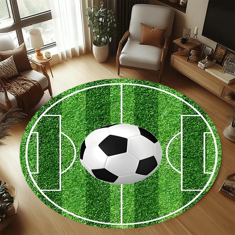 Green Grass Carpet Mat Rug Home Decoration Living Room Bedroom Floor Decor Football Field Non Slip Rugs Carpets for Living Room