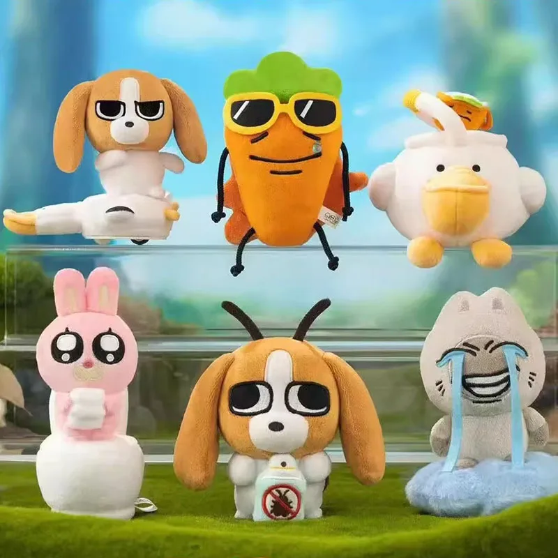 

Lipu Friends Pu Luo Volkswagen Series слепая коробка подвижная милая фигурка животного куклы украшения игрушка Рождественский подарок