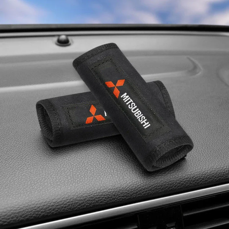 Car Roof Handle Holder Cover Gloves for Mitsubishi Ralliart Lancer 10 ASX L200 Pajero Outlander Eclipse Protection Accessories