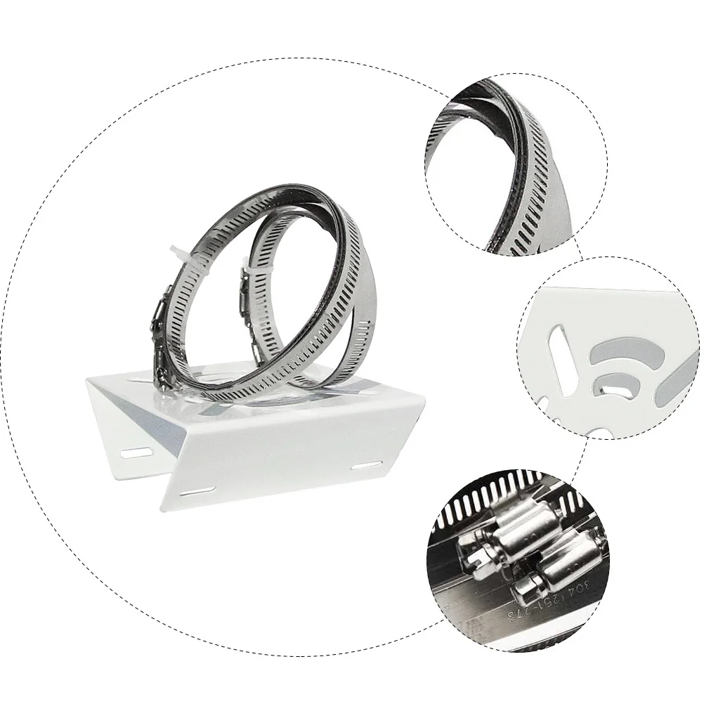 

2 set Security Camera Bracket Steel Adapter For Wall Ceiling Cctv Installation Metal Pole Mount Adapter