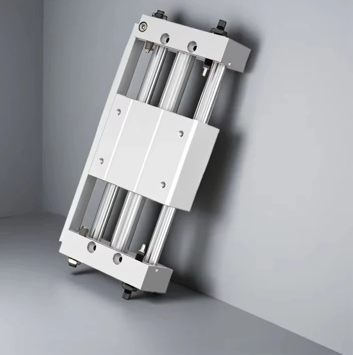 Magnetic Rodless Cylinder Pneumatic Power Piston Structure Direct Manufacturer