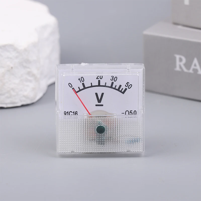 Voltmeter AC 150-300V DC 10-250V DC 5-75A Ammeter Mini Voltage Current Meter Tester Analog Pointer Volt Ammeter Panel Meter