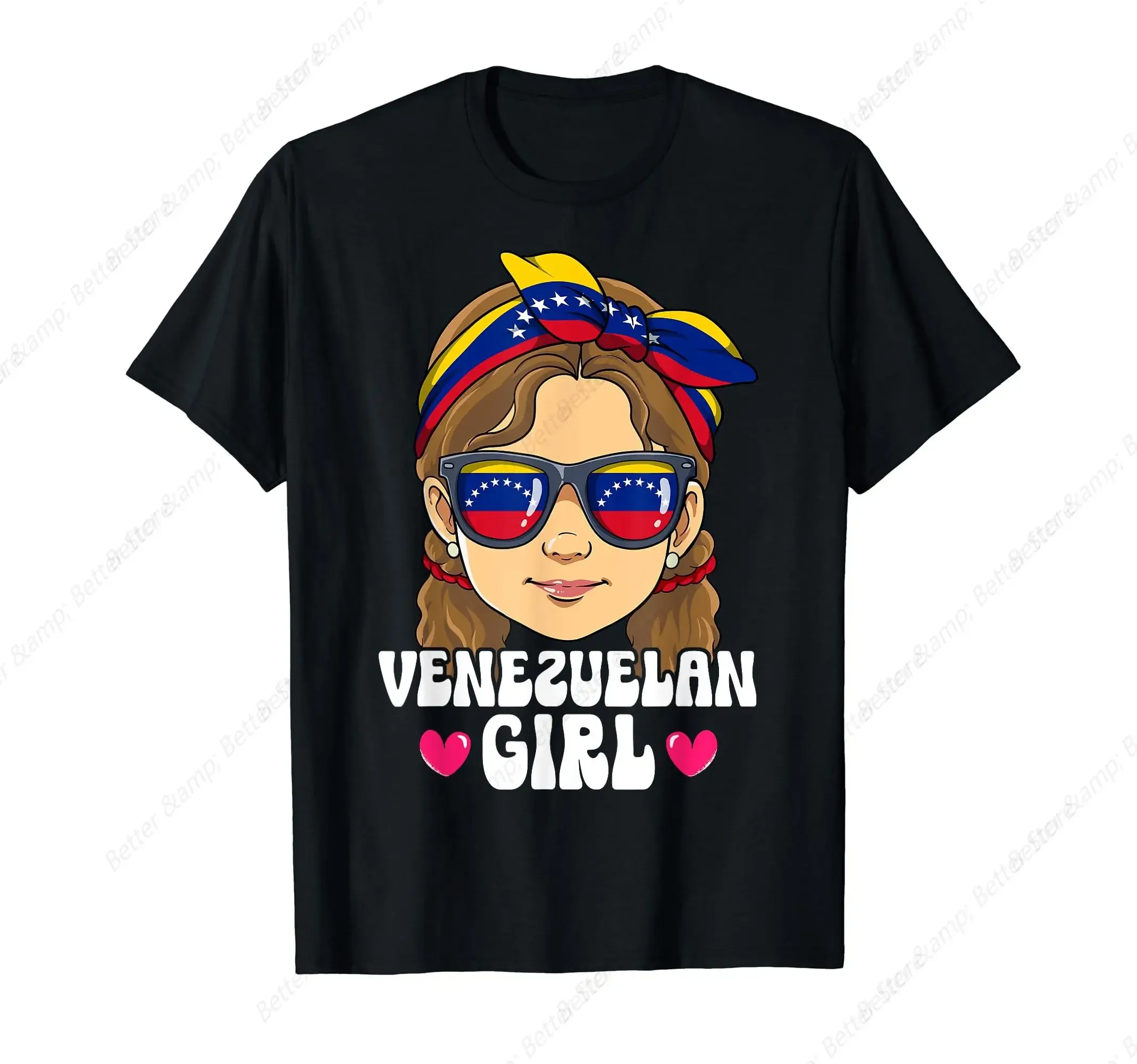 Venezuelan Queen for Women Girls Venezuela Flag Venezolana T-Shirt  Graphic T Shirts  T Shirt Women and Men  T Shirts