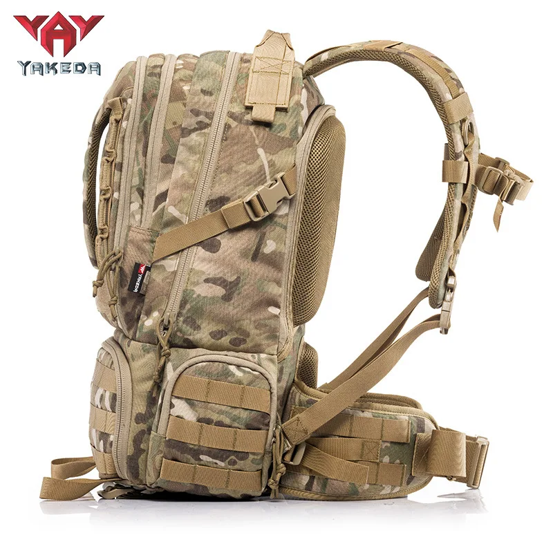 YAKEDA Mochila Táctica Camuflaje Alta Capacidad Montañismo - imagen 2