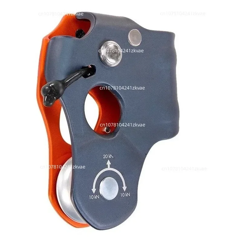 Hand Lift Rope Grab One-way Pulley Manual Rope Ascender Rock Climbing Aerial Work Rope Access Tool