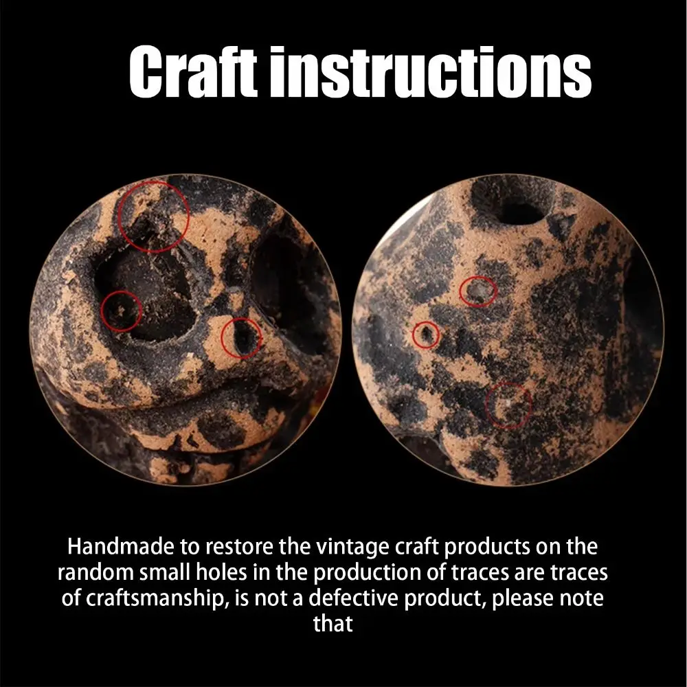 

Creative Screaming Authentic Aztec Whistle Scary Sounding Decompress Roaring Whistle Spooky Death Whistle Tao Di's Howling