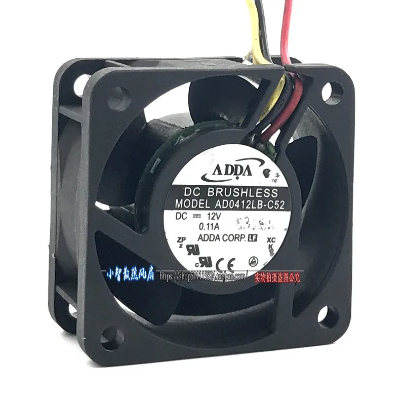 الأصلي AD0412LB-C52 12V 0.11A 4020 40*40*20 مللي متر جديد مروحة التبريد المبرد