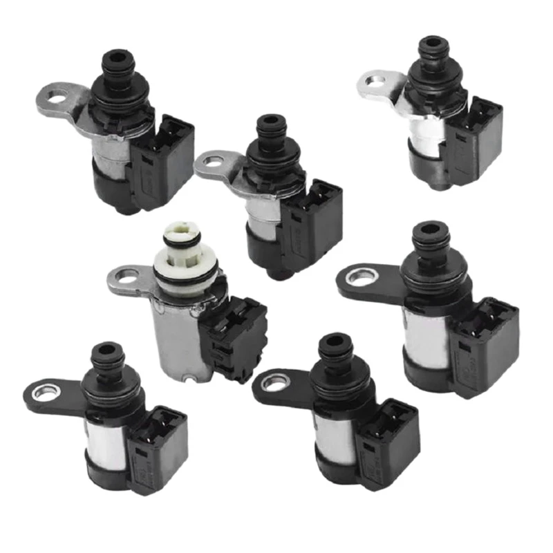 7Pcs RE5R05A Transmission Solenoid Kit For 02UP (High Ohm) Nissan Pathfinder 31941-1FX02 63431A-U