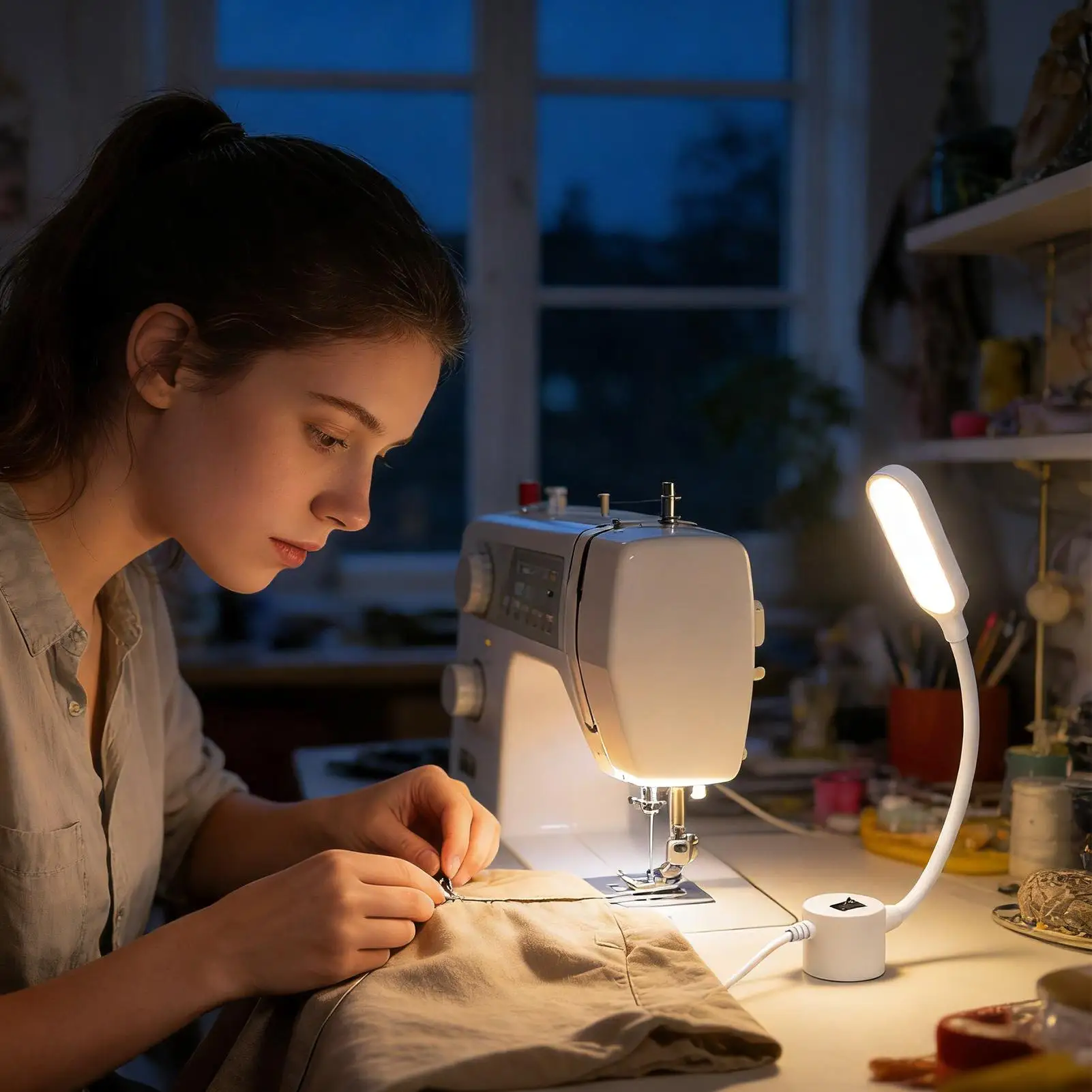 30 LED Industrial Sewing Machine Lighting Lamp Clothing Machine Accessories Work Light 360 Flexible Industrial Lights Plug in