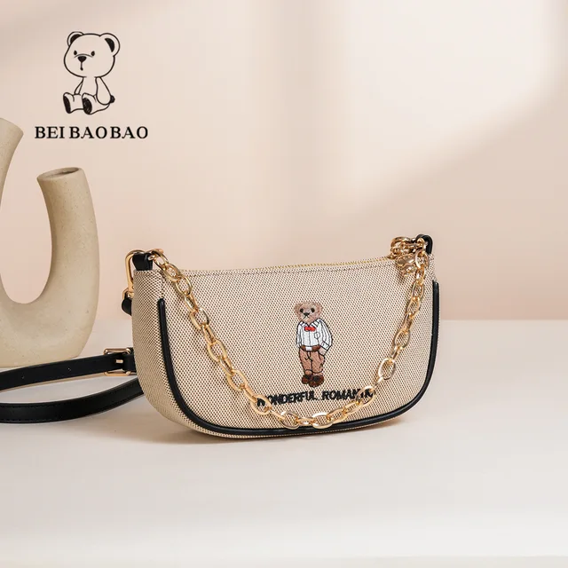 Beibaobao Ladies' 2024 new crossbody bag cartoon women's bag shell bag versatile shoulder bag Bolso de mujer Одноплечий мешок
