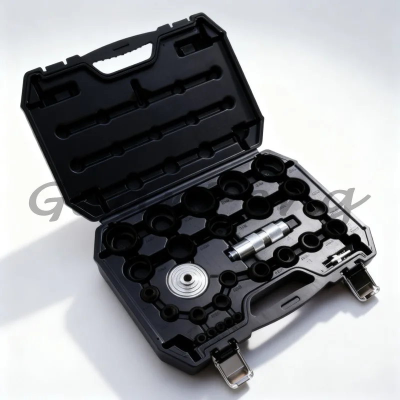 45# High Carbon Steel Leather Hole Punch Set, DIY Belt Round Punch 3MM-50MM Replaceable