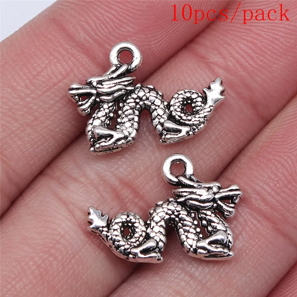 Bulk Charms For Jewelry Making Kit Pendant Diy Jewelry Accessories Dragon Charms