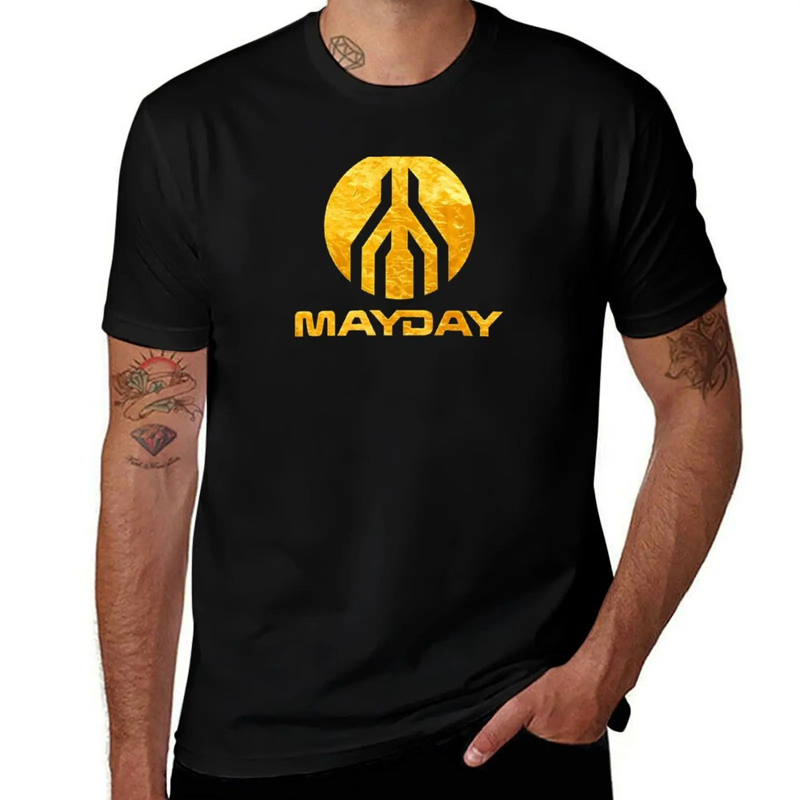 

MAYDAY 2024 COLLECTION 42 T-Shirt topping Man t-shirt cotton graphic tees essential t shirt mens designer clothes