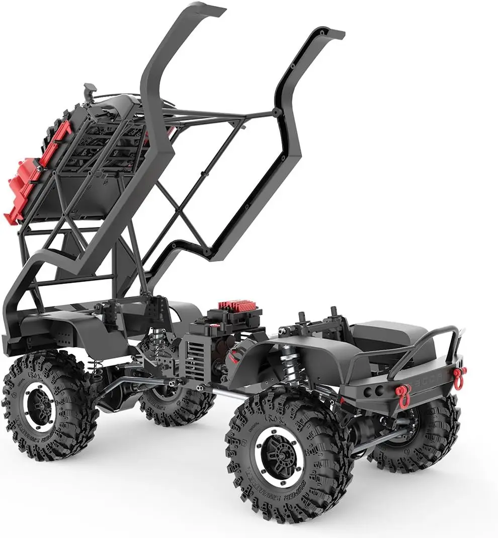 Everest GEN7 Pro 1/10 Scale RC Rock Crawler – 4WD RTR RC Truck with Realistic Scale Accessories, Waterproof Electronics, Battery
