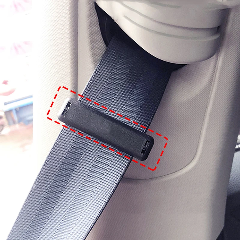 2PCS Car Seatbelt Stopper Adjuster Clip Safety Seat Belt Buckle Clip For Lexus Fsport Is 220d Nx300h Ct200h Auto Styling 