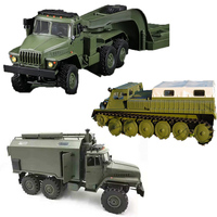 Kid WPL  Control Truck 1:16 Full Scale B36-3/B36/E1 Trailer Six Wheel Drive Remote Climbing Car Toy Boy Gift