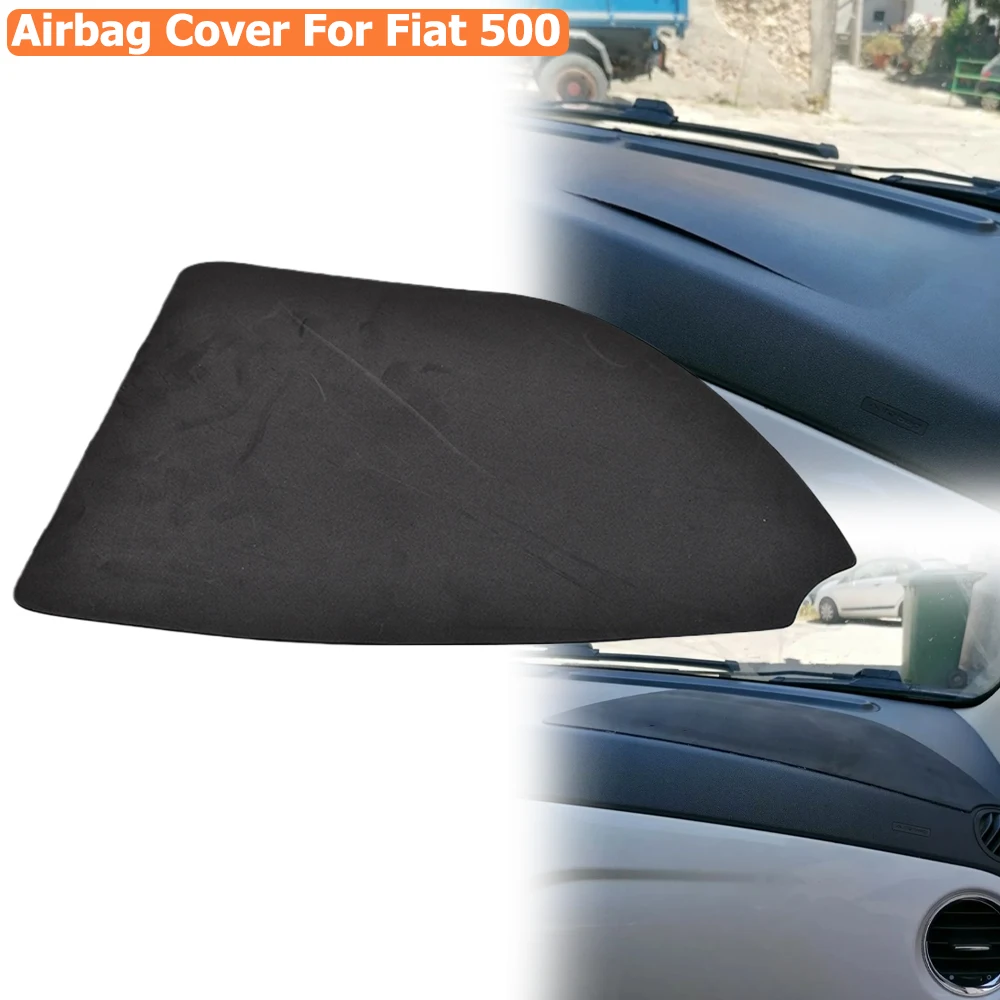 Para fiat 500 2007-2021 airbag capa painel de instrumentos lateral airbag escudo