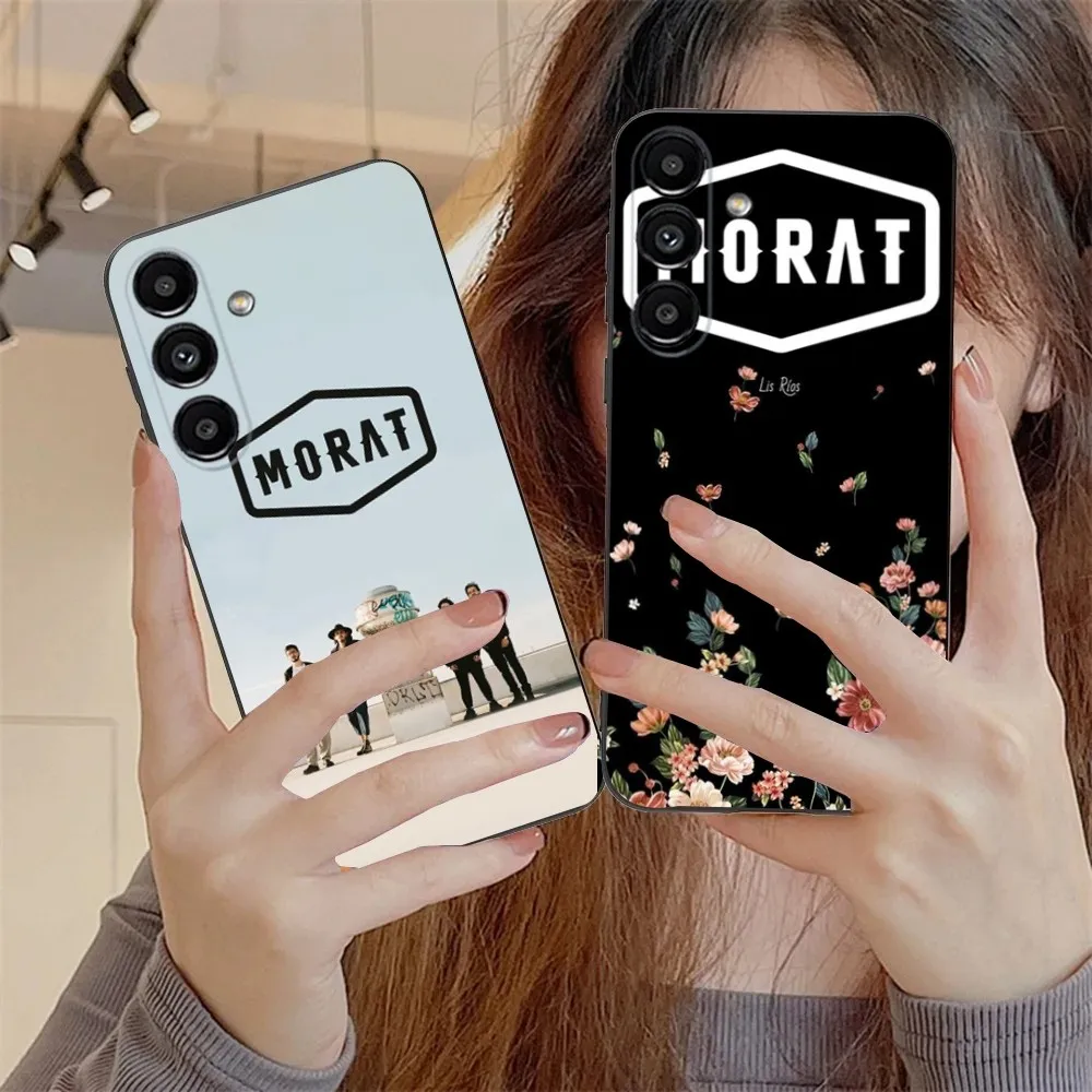 Morat   Phone Case For Samsung S24,S21,S22,S23,S30,Ultra,S20,Plus,Fe,Lite,Note,10,9,5G Black Soft Cover