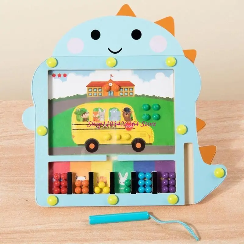 

Children Toy Colorful Beads Sorting Toy Puzzle Game for Toddlers