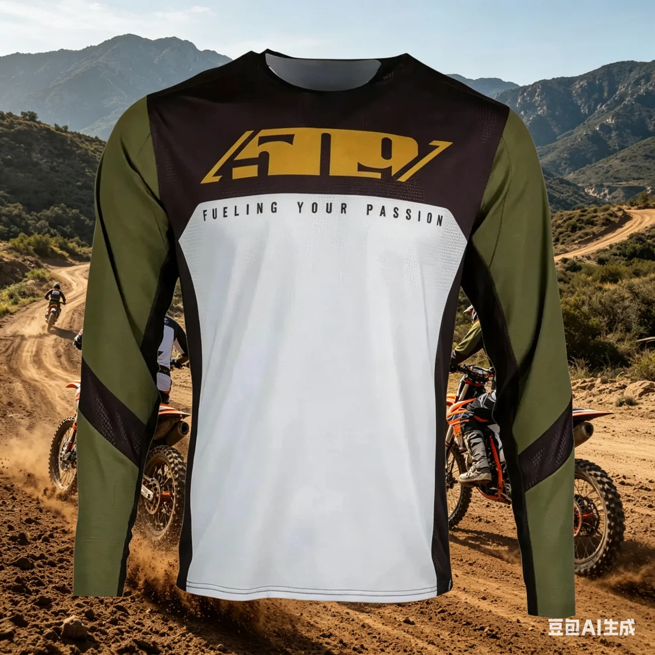 CYCLING SHIRT QUICK-DRYING AND BREATHABLE GRAFFITI OFF-ROAD SHORT-SLEEVED SHIRT MOUNTAIN BIKE OFF-ROAD RACING SUIT CHILDREN'S